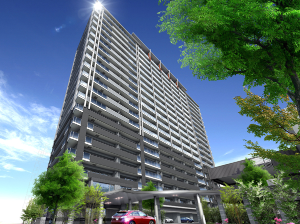 "T stage water purification tower gate" Exterior - Rendering ※ In fact a slightly different