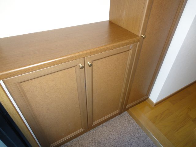 Entrance. Equipped cupboard