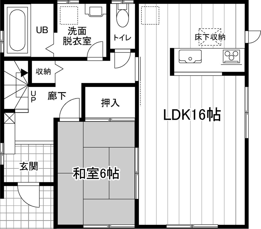 Floor plan. 23.8 million yen, 4LDK, Land area 114.72 sq m , Building area 104.34 sq m 1 floor Floor Plan