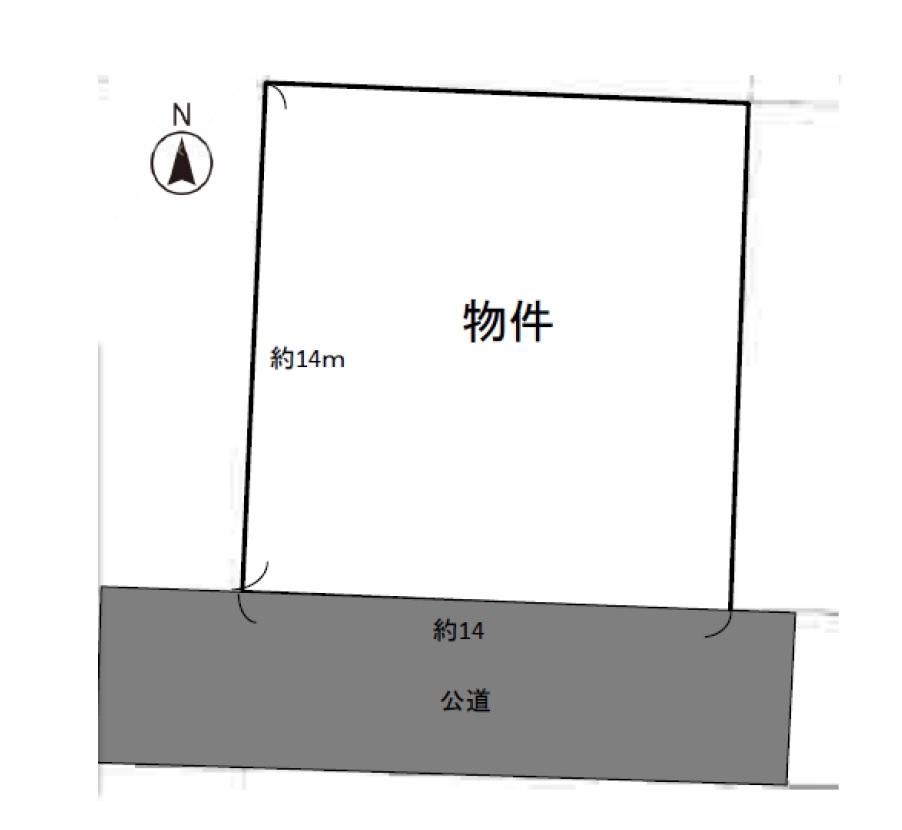 Compartment figure. Land price 14.2 million yen, Land area 213.7 sq m