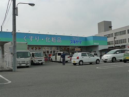Drug store. Drag Sugiyama Tsushima to Kitamise 382m