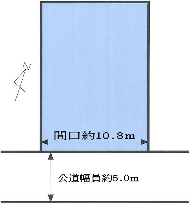 Compartment figure. Land price 9.5 million yen, Land area 165 sq m
