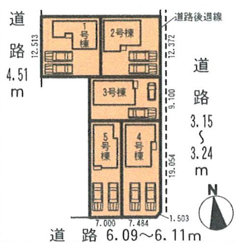 The entire compartment Figure. Parking two cars Allowed! 