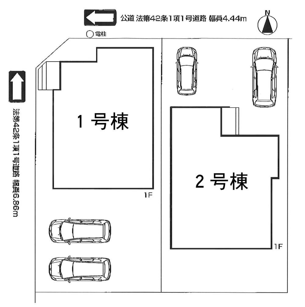The entire compartment Figure. Parking two cars Allowed! 