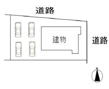 Compartment figure. 17.8 million yen, 3LDK, Land area 171 sq m , Building area 85.29 sq m site plan