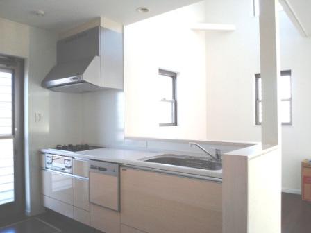 Kitchen. Building C: With popular dishwasher system Kitchen