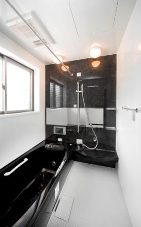 Bathroom. Building A: luxurious bathroom tones and black enhancement also not inferior to luxury equipment. Bathroom TV adopted the industry's first touch panel. 