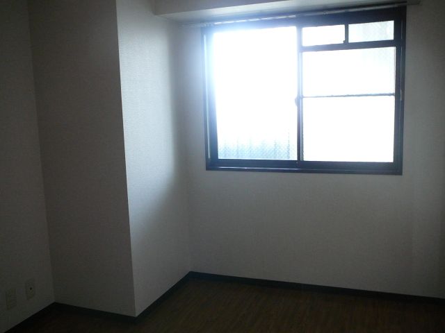 Other room space. It is bright and there is a window on the north side of the room. 