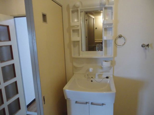Washroom. It comes with shampoo dresser