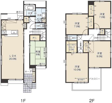 Floor plan. (B Building), Price 33 million yen, 5LDK, Land area 155 sq m , Building area 142.13 sq m