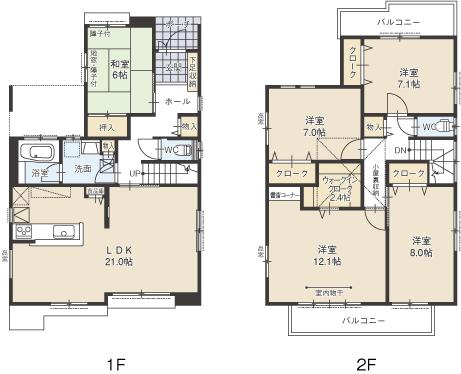 Floor plan. Foster family smile, House that was in each of the living. I want to spend gently peaceful time with his family !!