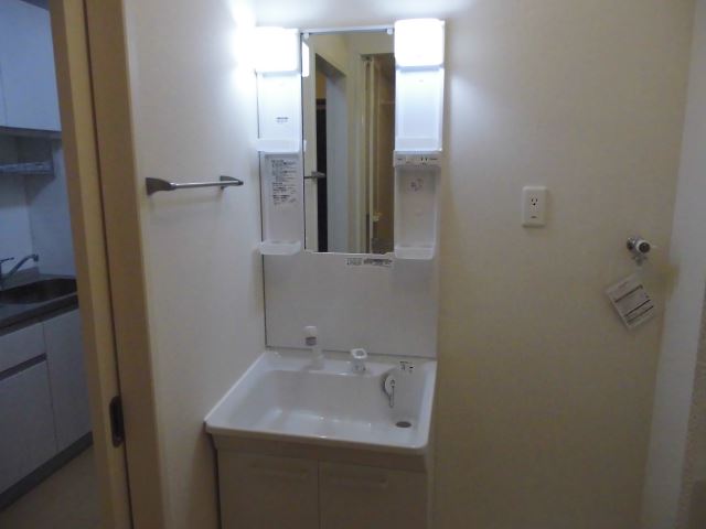 Washroom. Shampoo dresser with separate wash basin