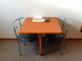 Living and room. Folding table, Chair