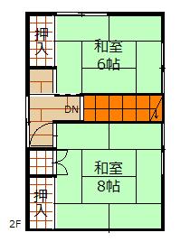 Floor plan. 8.5 million yen, 5DK, Land area 260.4 sq m , Building area 138 sq m 2F