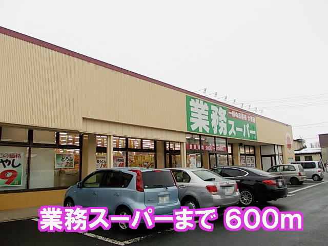 Supermarket. 600m to business super Omagari store (Super)