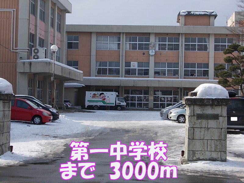 Junior high school. The first junior high school until the (junior high school) 3000m