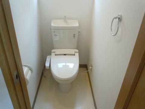Toilet. Toilet exchange to washlet type