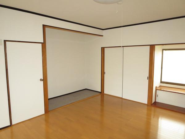 Non-living room. It is the south side of the Western-style. There is also a back door, It is free and out, even from the back. 