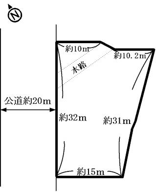 Compartment figure. Land price 3,576,000 yen, Land area 556.9 sq m