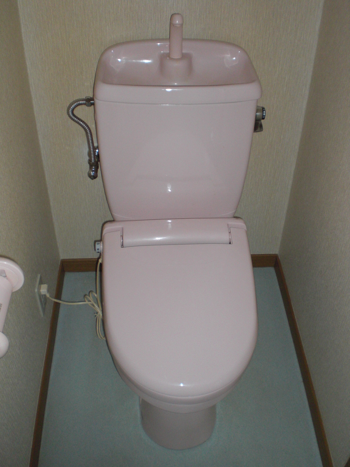 Toilet. Flush toilet with a heating function
