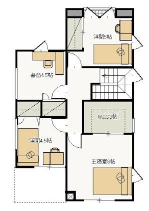 Floor plan. 31 million yen, 4LDK, Land area 176.08 sq m , Building area 106.61 sq m