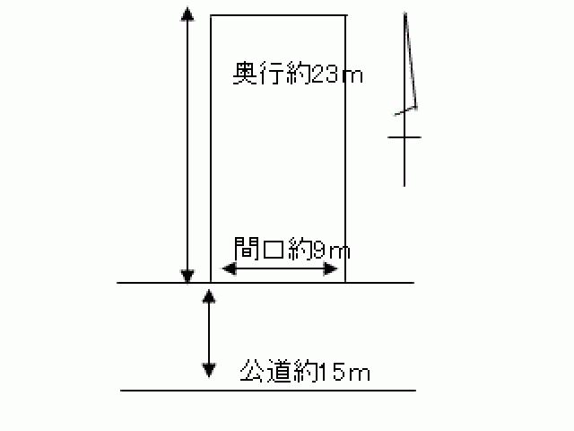 Compartment figure. Land price 9 million yen, Land area 215.1 sq m
