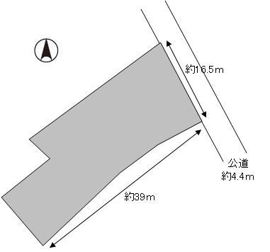 Compartment figure. Land price 11,250,000 yen, Land area 618 sq m