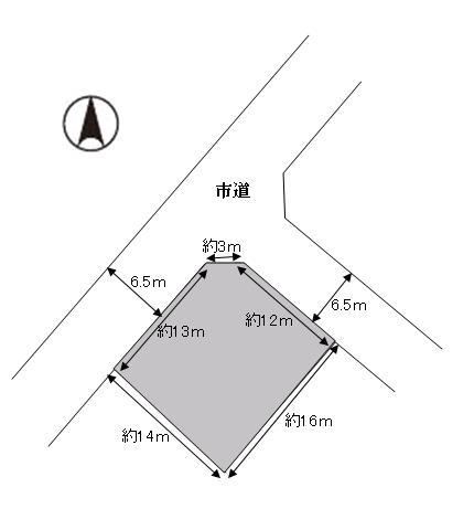 Compartment figure. Land price 7 million yen, Land area 226.17 sq m
