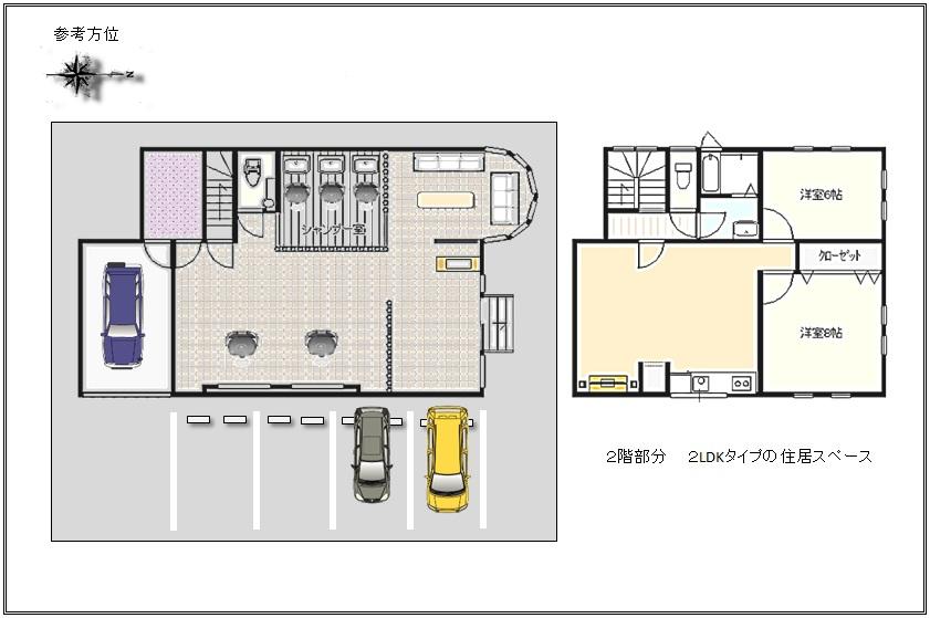 Floor plan. 32 million yen, 2LDK, Land area 188.59 sq m , Building area 147.7 sq m