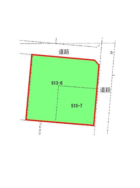 Compartment figure. Land price 22,800,000 yen, Land area 927 sq m