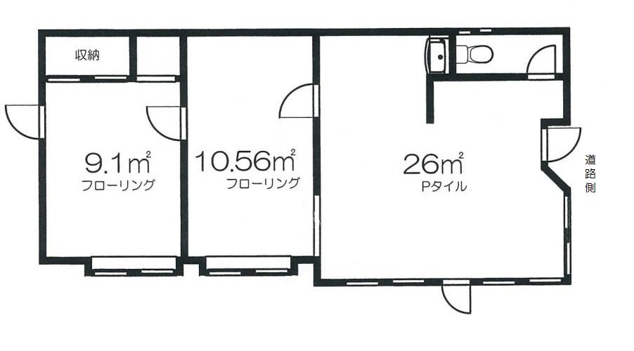 Floor plan. 23,760,000 yen, 3DKK, Land area 436 sq m , Building area 62.63 sq m