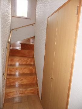 Other room space. Stairs