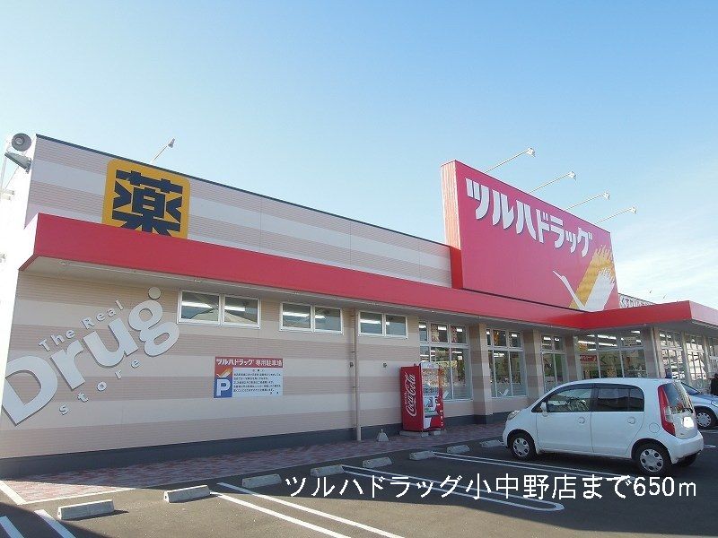 Dorakkusutoa. Tsuruha drag Konakano shop 650m until (drugstore)