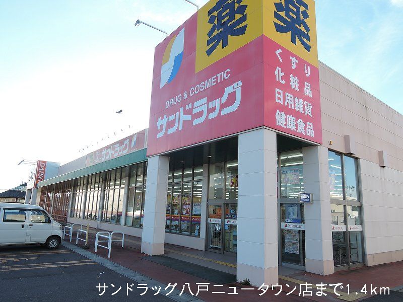 Dorakkusutoa. San drag Hachinohe New Town store 1400m until (drugstore)