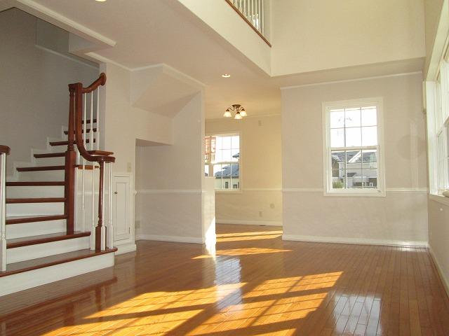 Living. Good south-facing living room of lighting