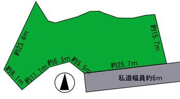 Compartment figure. Land price 8.8 million yen, We will give priority to the current state if there is a difference in land area 774.95 sq m drawing and current state