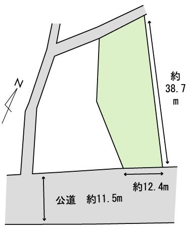 Compartment figure. Land price 14 million yen, We will give priority to the current state if there is a difference in land area 396.69 sq m drawing and current state