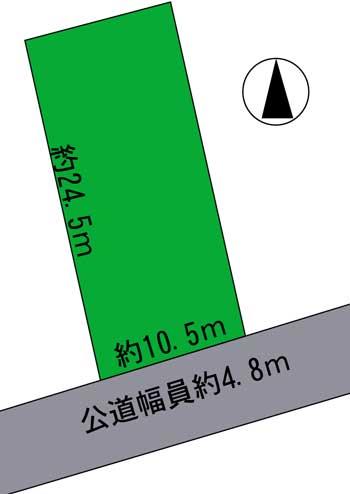 Compartment figure. Land price 9 million yen, If the land area 264.46 sq m drawings and the present situation is different from, We will give priority to the current state. 