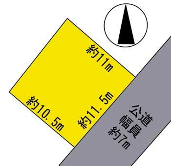 Compartment figure. Land price 4.5 million yen, We will give priority to the current state if there is a difference in land area 132.26 sq m drawing and current state
