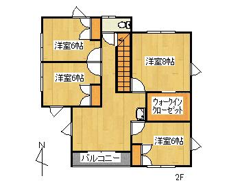 Floor plan. 27,800,000 yen, 5LDK, Land area 277.02 sq m , Building area 150.71 sq m 2F