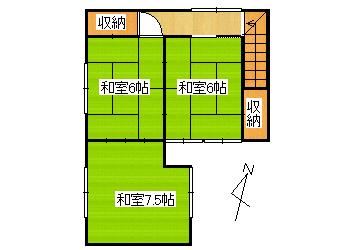 Floor plan. 2.5 million yen, 4K, Land area 100.04 sq m , Building area 57.96 sq m 1F