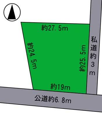Compartment figure. Land price 13 million yen, We will give priority to the current state if there is a difference in land area 578.51 sq m drawing and current state