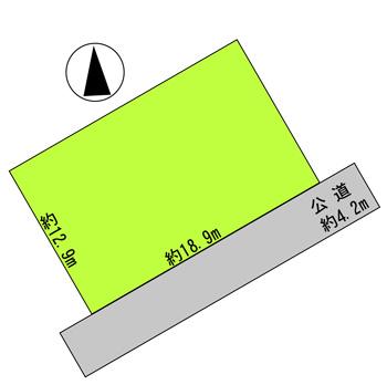 Compartment figure. Land price 7.3 million yen, We will give priority to the current state if there is a difference in land area 260.33 sq m drawing and current state