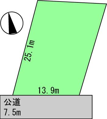 Compartment figure. Land price 7.5 million yen, We will give priority to the current state if there is a difference in land area 331.24 sq m drawing and current state