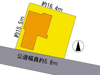 Compartment figure. Land price 10.5 million yen, We will give priority to the current state if there is a difference in land area 218.18 sq m drawing and current state