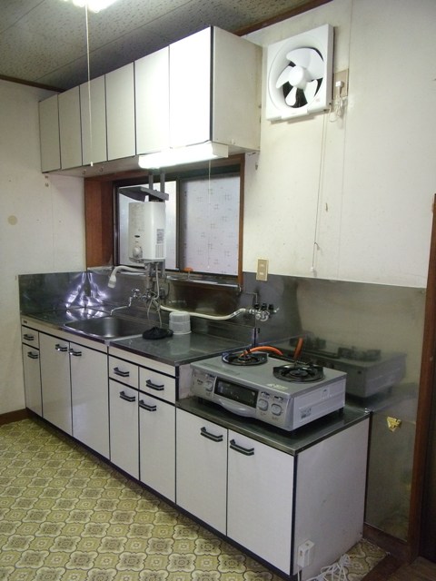 Kitchen. It is not attached gas stove