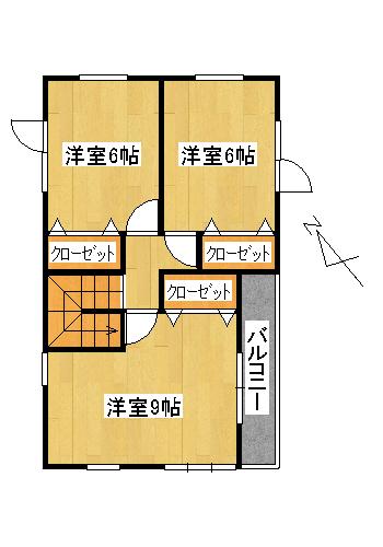 Floor plan. 13.8 million yen, 4LDK, Land area 214.99 sq m , Building area 93.56 sq m 2F