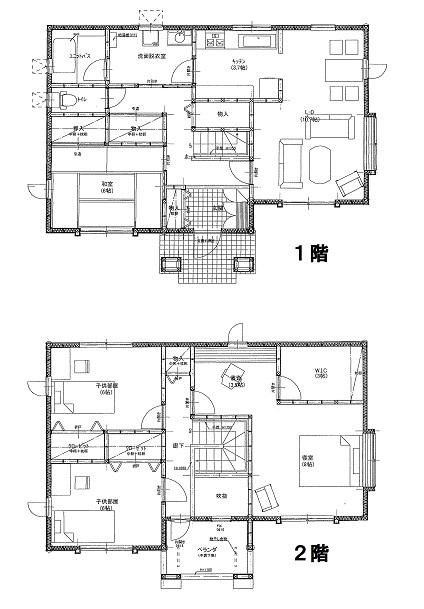 Floor plan. 14.8 million yen, 4LDK, Land area 266.3 sq m , Building area 115.93 sq m