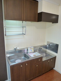 Kitchen.  ☆ It is an economical city gas