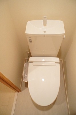 Toilet. Washer with toilet